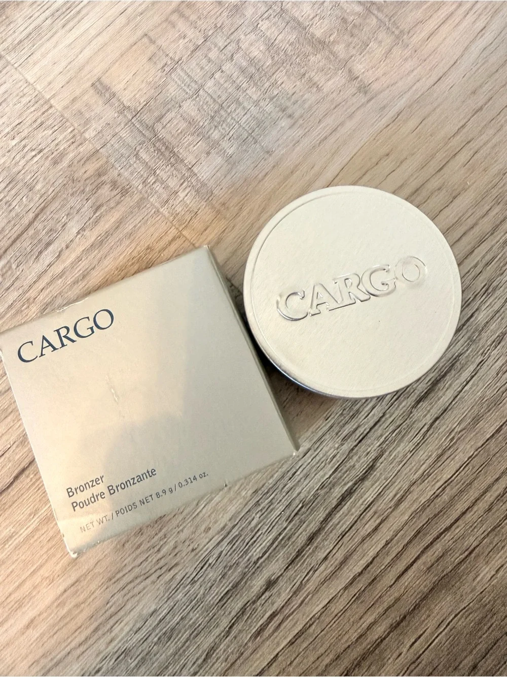 Cargo Bronzer Compact - Ivory Cream Packaging